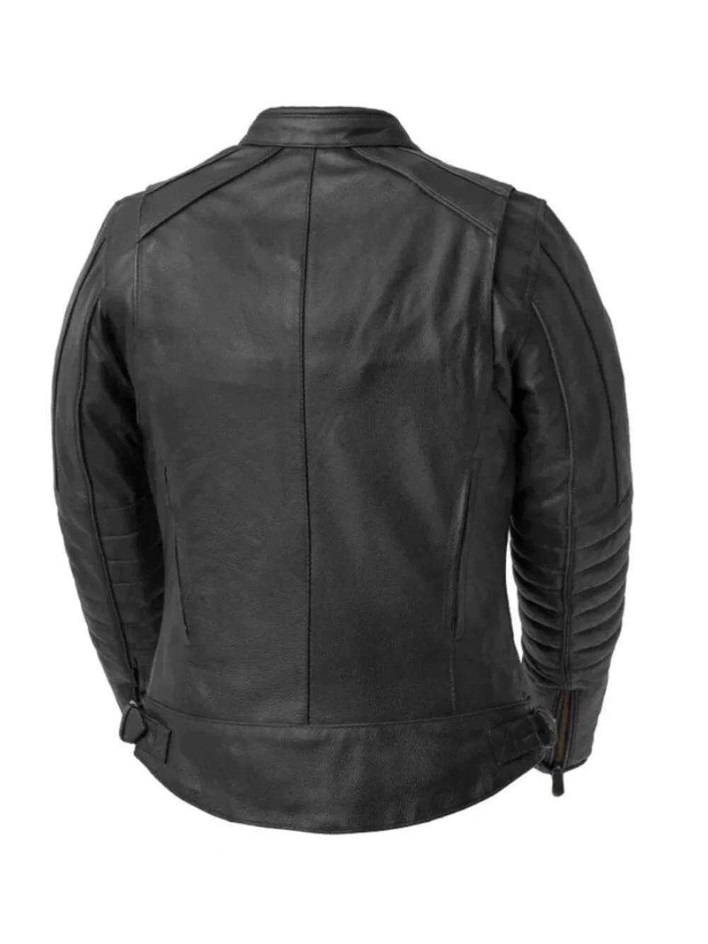Moonlit Rebel Women's Motorcycle Leather Jacket - Picture 2 of 2